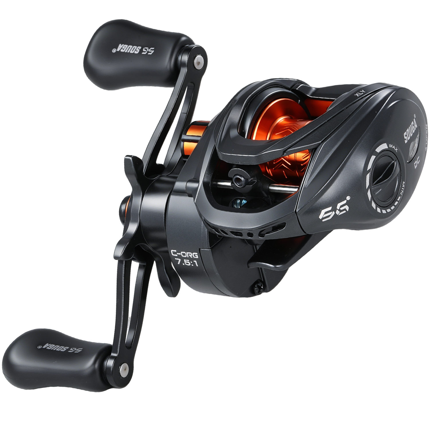 Electric Fishing Reel - Sougayilang ORG-DC iDC 電子ベイトキャスティングフィッシングリール 7.5:1 最大ドラッグ力