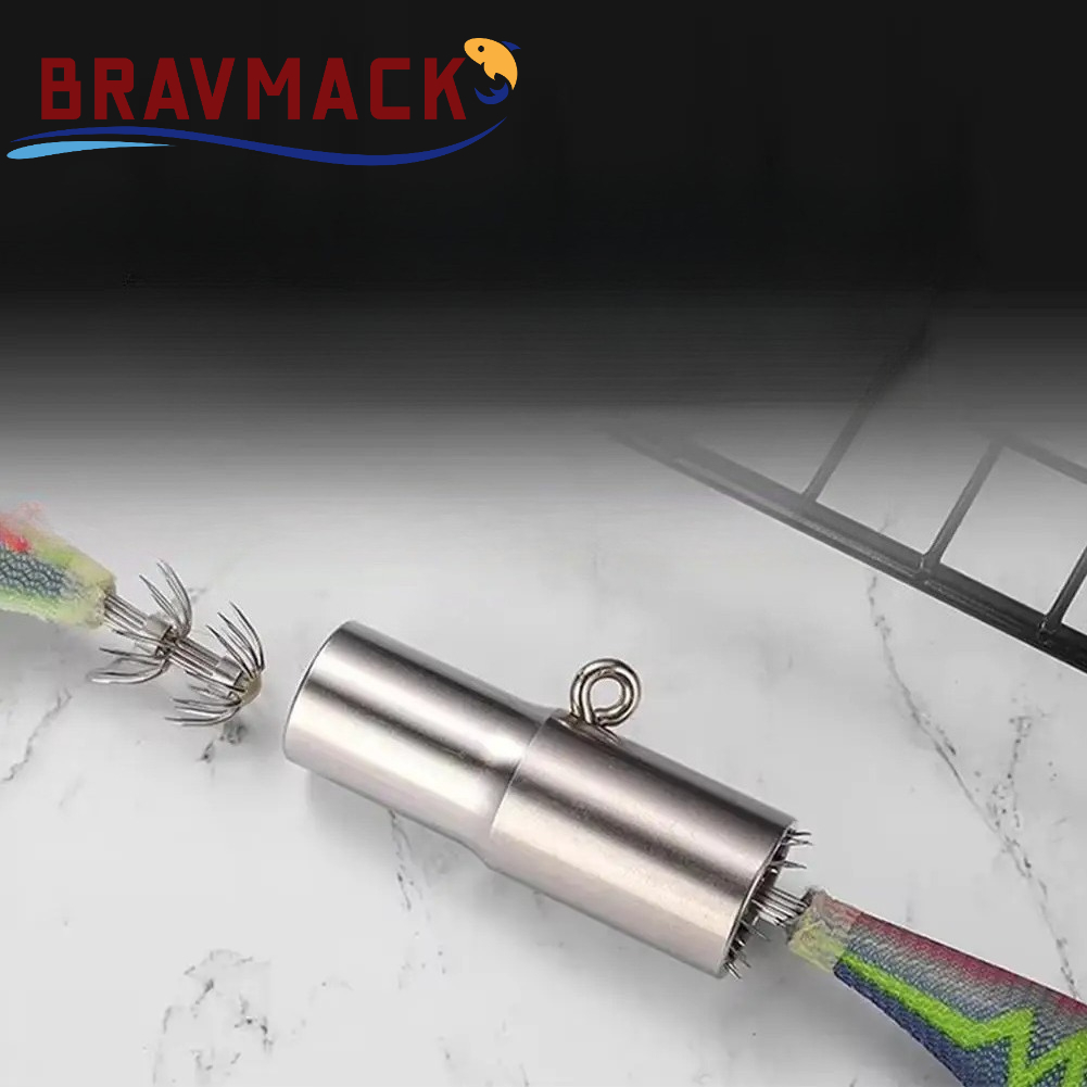 Fishing Equipment Hook - BRAVMACK イカ釣り針修正針 オクトパスフック回復針 ステンレス鋼製釣り道具 鯉釣りタックル修理ツール
