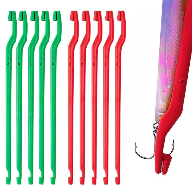 Fishing Equipment Hook - 5個入り ルアーフックリムーバー スティック型 手に刺さりにくい ハードベイトフックセパレーター ミノー