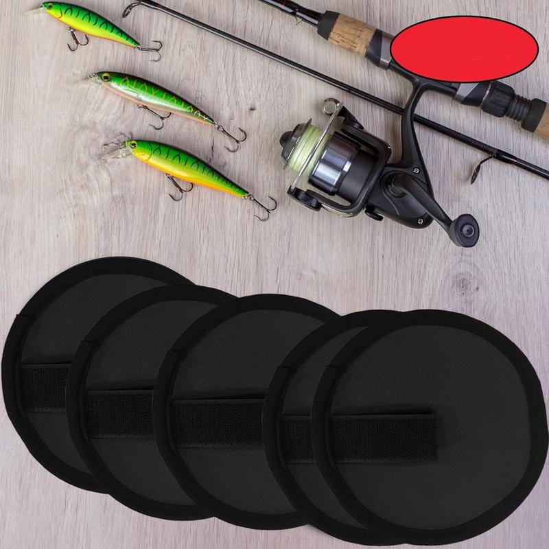 Fishing Equipment Hook - 4 個釣りフックカバーアップグレードされたオックスフォード布ルアー餌カバープロフェッショナル屋外釣りアクセサリー釣り愛好家のため