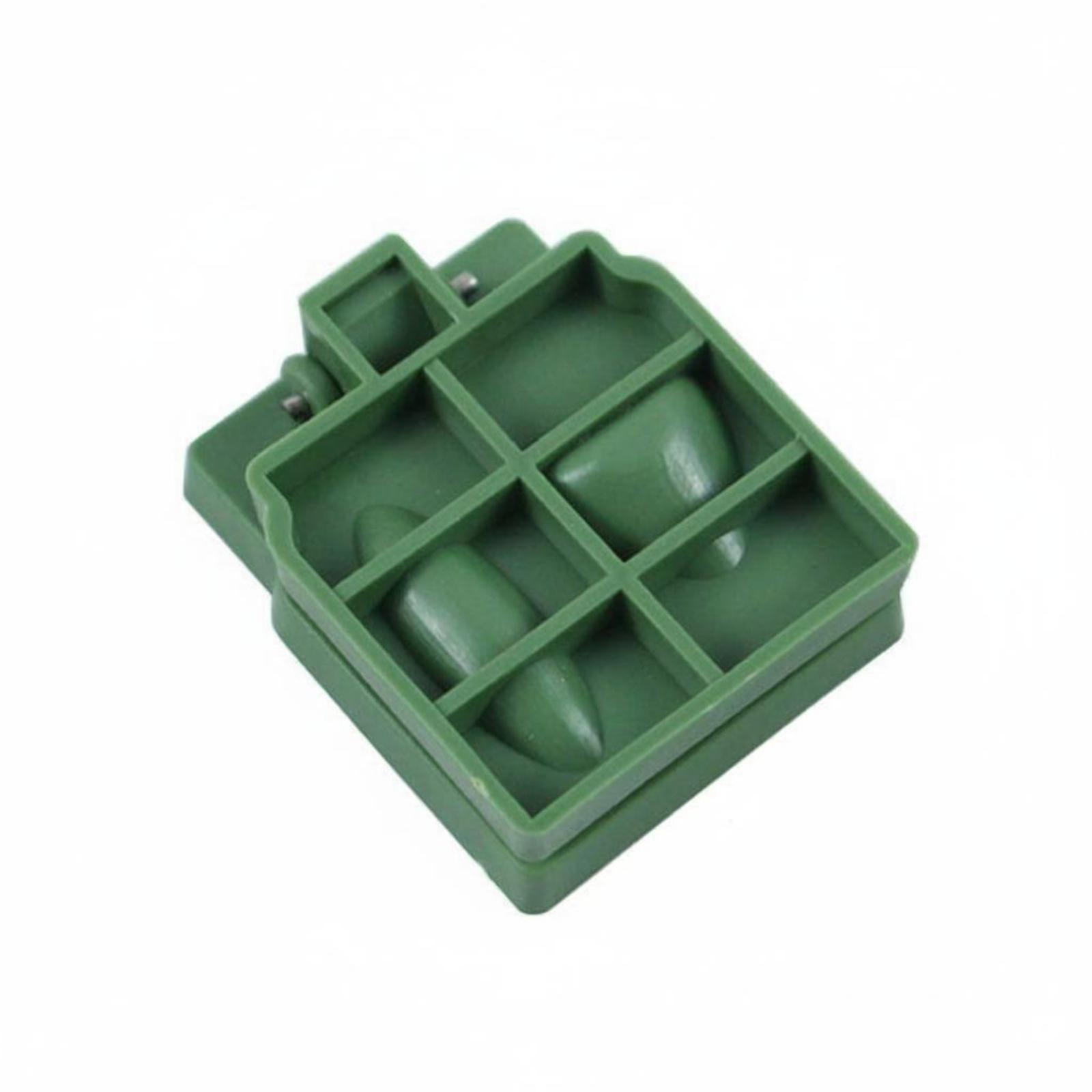 Fishing Equipment - 釣り用型枠 コンパクトなクラムシェルデザイン PPプラスチック製型枠 DIY用具 魚のルアー作り用