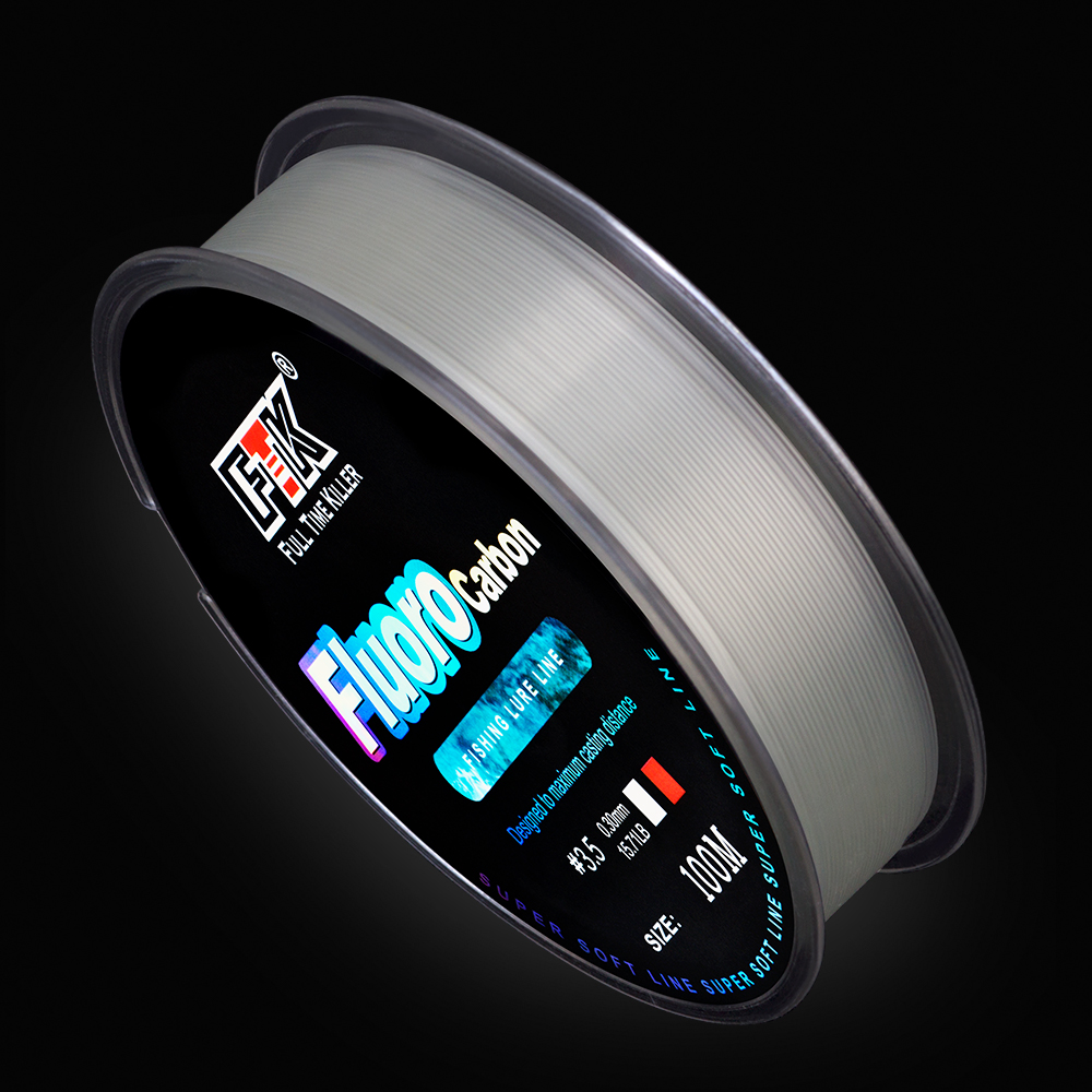 FTK 100m 4.13-34.32LB フロロカーボン釣 - Fluorocarbon Line のレビューと価格