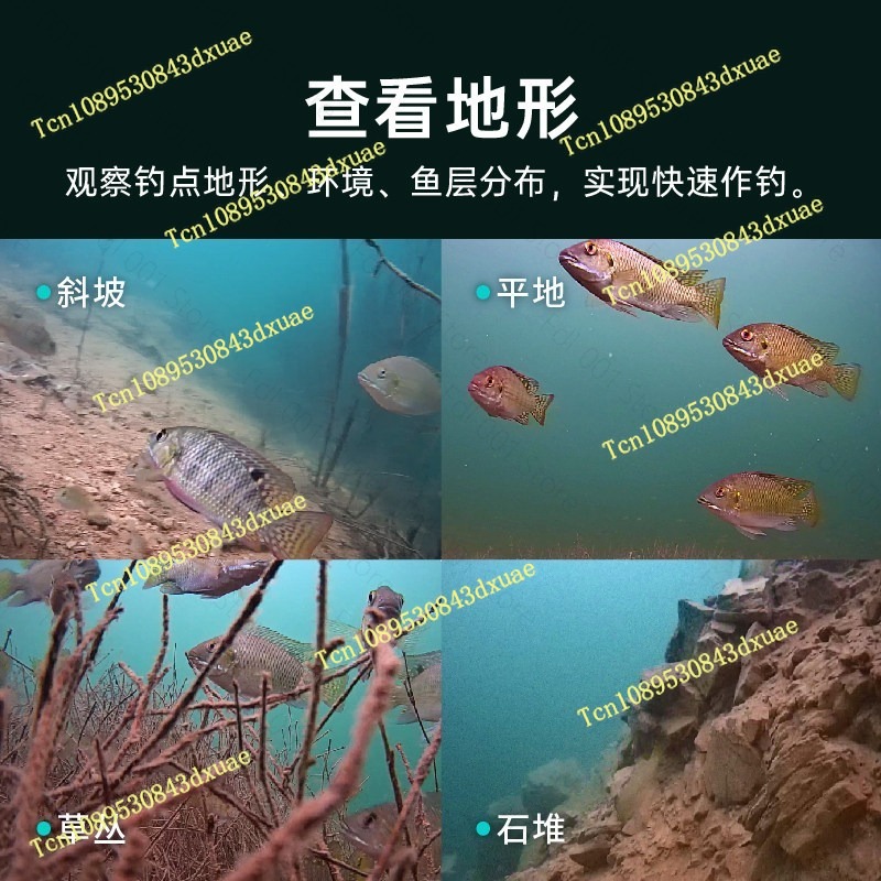 200Mグレイデウスミニ水中ドローン潜水艦ドローンロボットR - Underwater Fishing Camera のレビューと価格