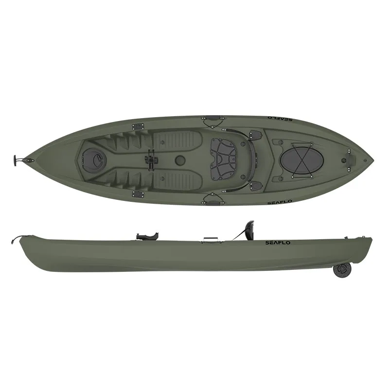 Hdpe-プラスチック製のカヤック,フロントとリアの収納コン - Fishing Equipment のレビューと価格