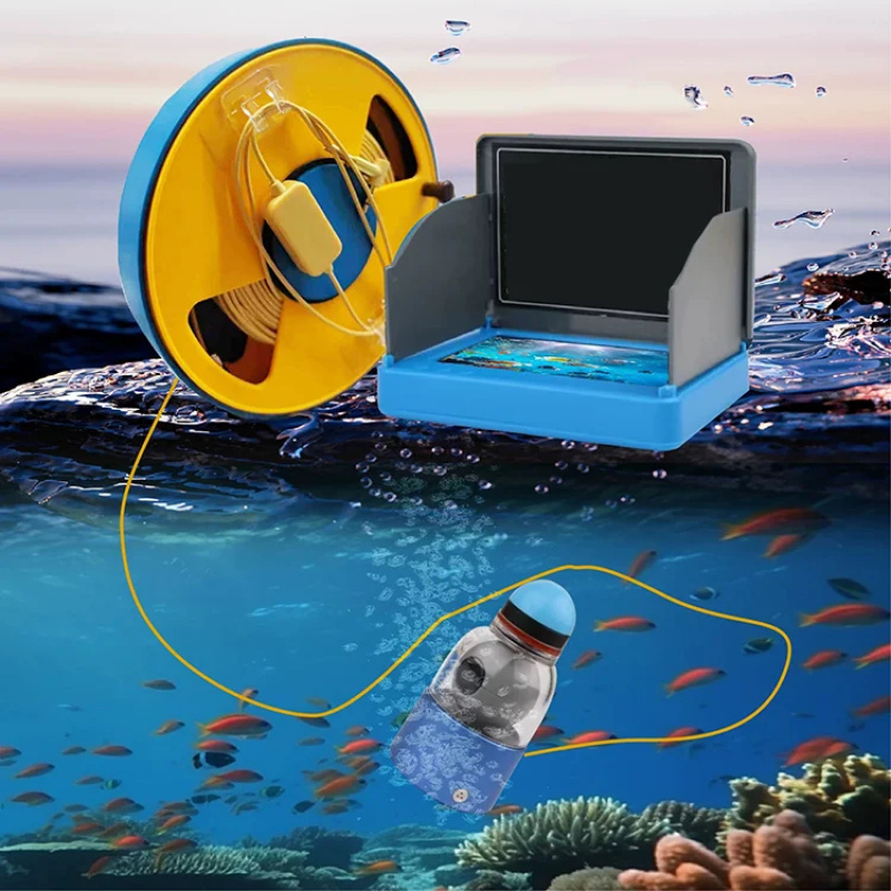 水中釣りカメラ、360度 °   回転可能なWiFiアプリ対 - Underwater Fishing Camera のレビューと価格