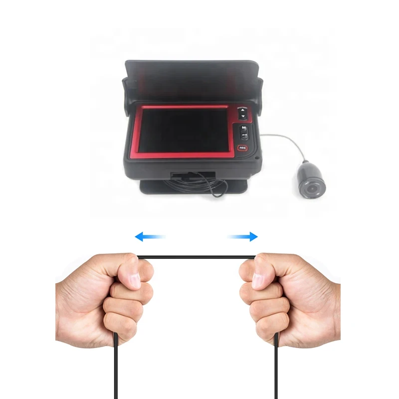 釣り用具 IP68防水 ポータブル 3.5インチLCD水中釣 - Underwater Fishing Camera のレビューと価格