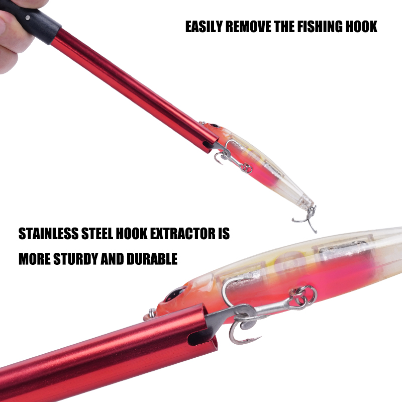 釣りフックリムーバーツール釣りルアーリムーバーアルミチューブ - Fishing Equipment Cheap のレビューと価格