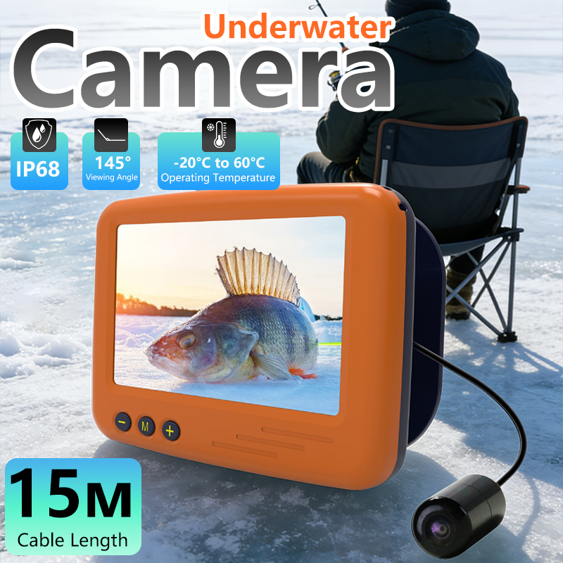 水中釣りカメラ 4.3 インチ LCD 氷釣り探知機冬釣り人 - Underwater Fishing Camera のレビューと価格