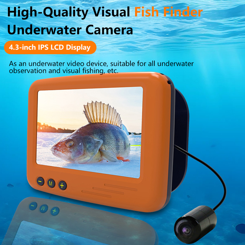 水中釣りカメラ 4.3 インチ LCD 氷釣り探知機冬釣り人 - Underwater Fishing Camera のレビューと価格