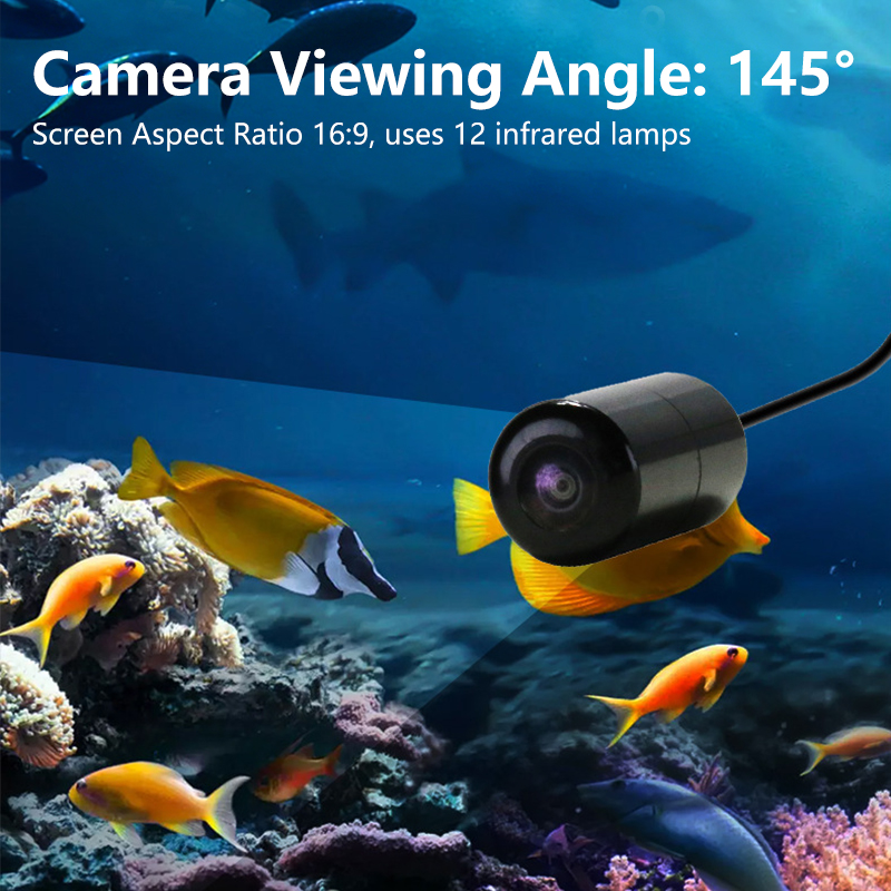 水中釣りカメラ 4.3 インチ LCD 氷釣り探知機冬釣り人 - Underwater Fishing Camera のレビューと価格