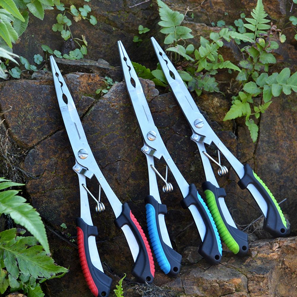 ロングフィッシングプライヤーシザーグリッパーステンレス鋼魚カ - Fishing Equipment Cheap のレビューと価格