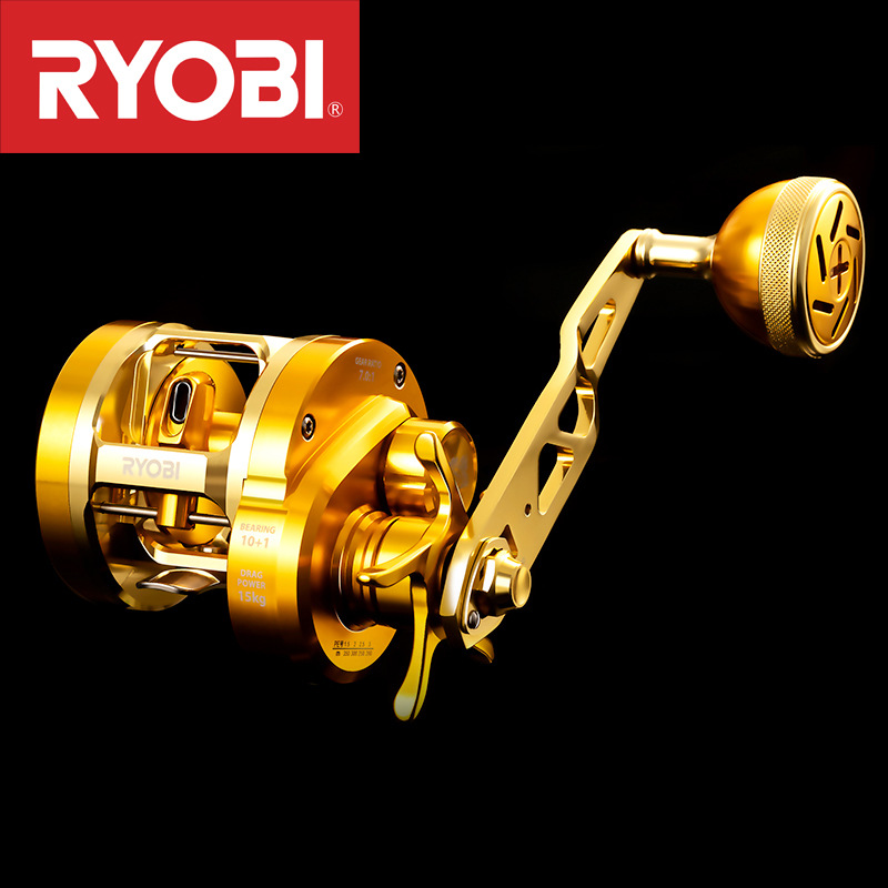 日本リョービVARIUSヴァリウスゴールド鉄板リールフルメタ - Electric Fishing Reel のレビューと価格
