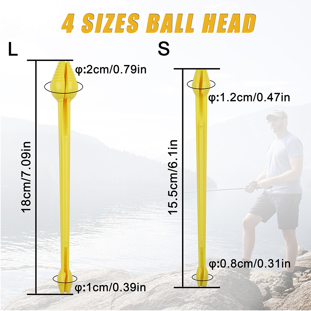 6 個釣りフック Disgorger Snelled プラス - Fishing Equipment Cheap のレビューと価格