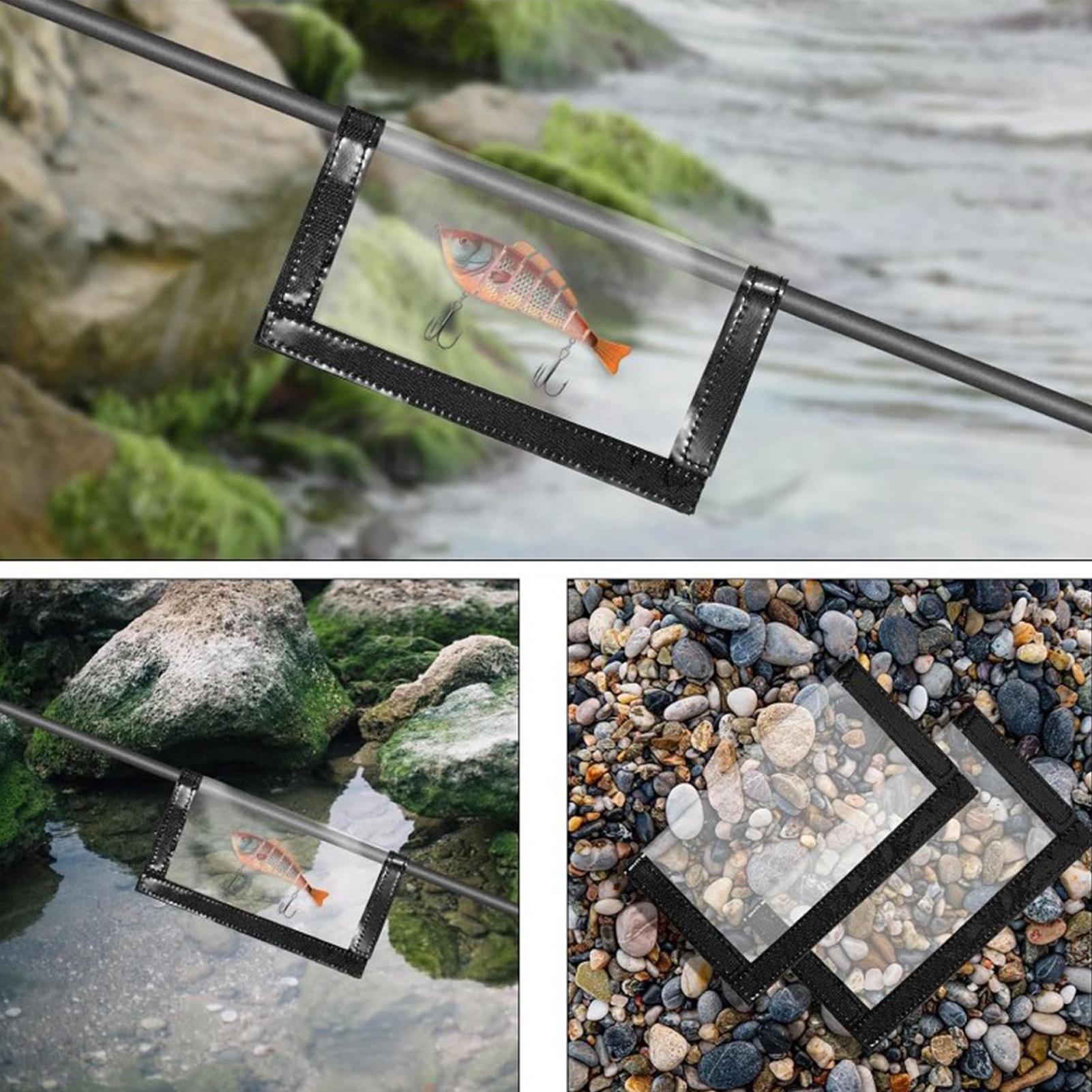 釣りルアーカバー クリア保護ベイトラップ ルアーラップ 男性 - Fishing Equipment Hook のレビューと価格